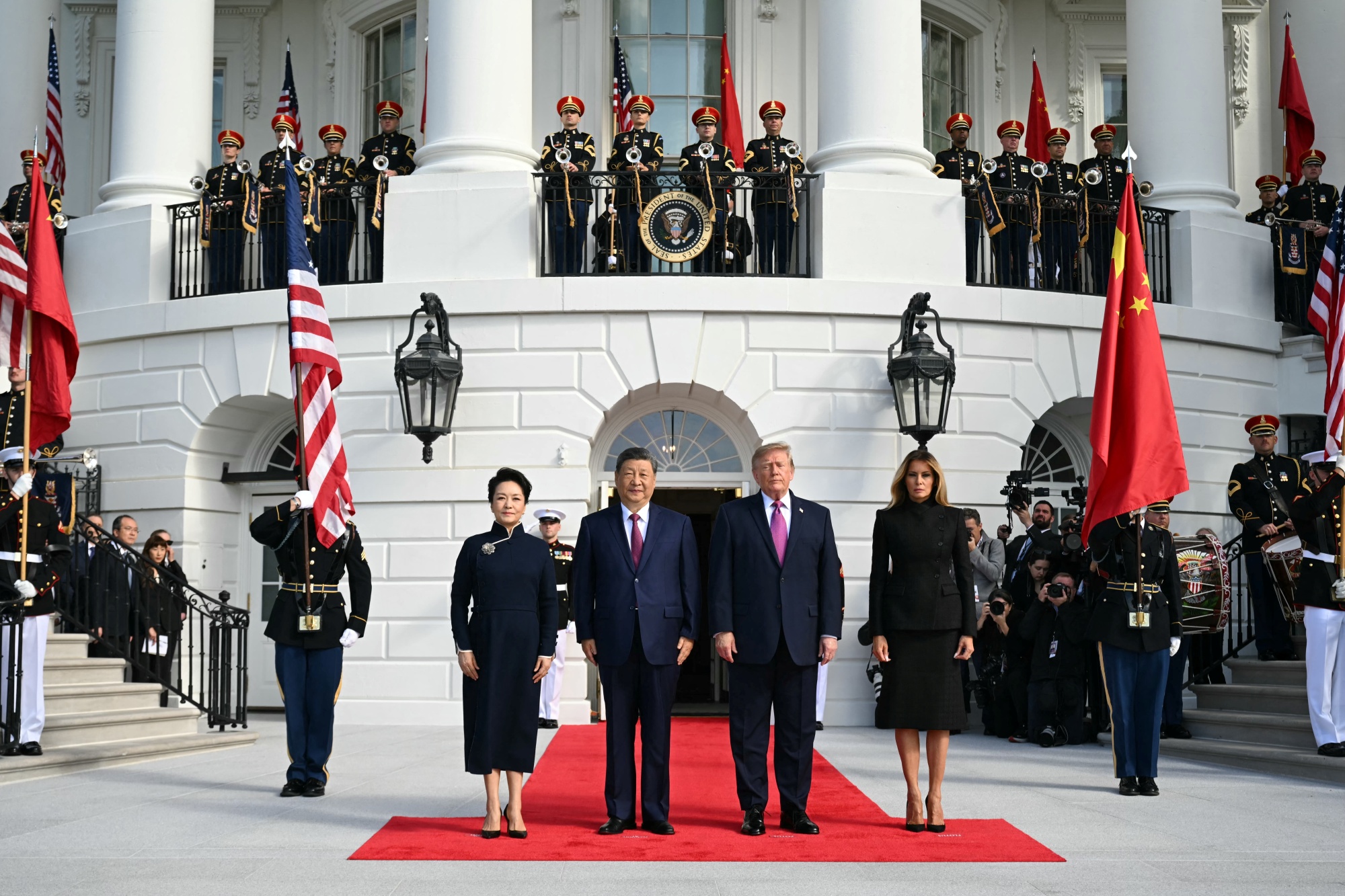 Scenario Italia, Xi Jinping Visita Donald Trump Alla Casa Bianca
